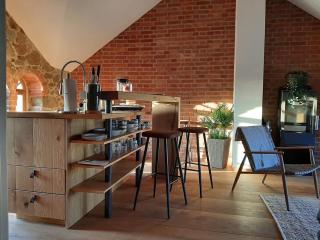 HexenburgbeiDresden Architektenwohnung mit Privatsauna, Whirlwanne, Kaminofen und noch viel mehr - 9