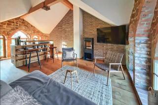 HexenburgbeiDresden Architektenwohnung mit Privatsauna, Whirlwanne, Kaminofen und noch viel mehr - 8