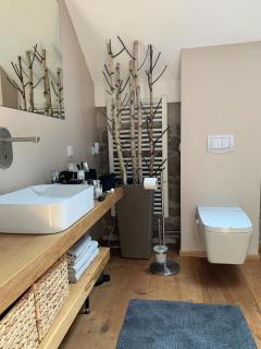 HexenburgbeiDresden Architektenwohnung mit Privatsauna, Whirlwanne, Kaminofen und noch viel mehr - 4