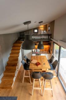 TinyHousebeiDresden Zwischen den Teichen und auf der Pferdekoppel Kaminofen Terrasse Klimaanlage - 3