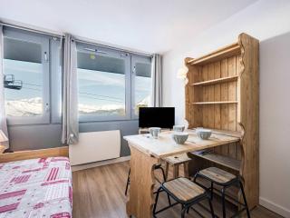 Studio cosy 4 pers. avec vue Mont Blanc à La Plagne Aime 2000 - FR-1-351-269 - 6