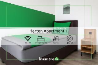 Livemore24 Apartment 1 in Herten 24-7 Check-In - 0