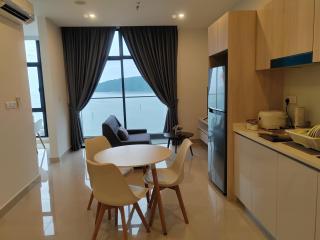 Sunset Seaview 1BR with Balcony at The Shore Kota Kinabalu - 6