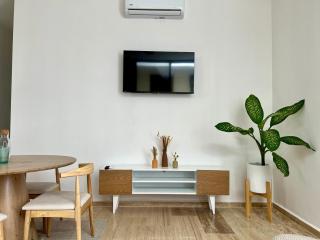 Departamento 2 hab con alberca y roof garden en Temozón - 4