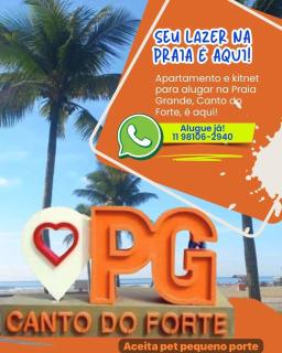 Kitnet Canto do Forte - Praia Grande - 1