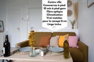 Chez Nino, un studio lumineux et climatisé - 0