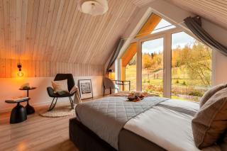 Hill & Chill Kudowa Zdrój - nowoczesne stodoły ze strefą SPA, balia, sauna - 4