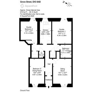 3 Bedrooms Flat in Central Edinburgh New Town , Lothian Road - 0