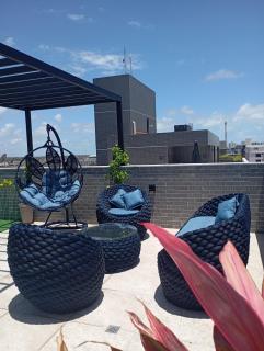 Flat com piscina na cobertura em Intermares - 4