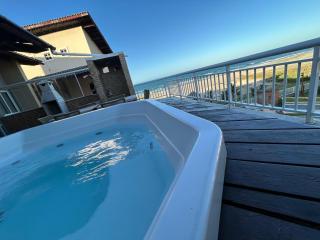 COBERTURA DUPLEX, 5 qtos, jacuzzi, vista mar, piscinas - terra maris - 9