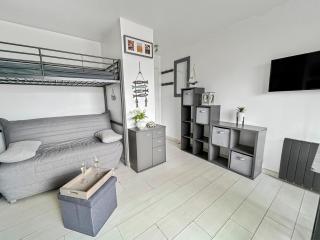 Manon's Studio Vue Mer, Grand Balcon et Parking - 2