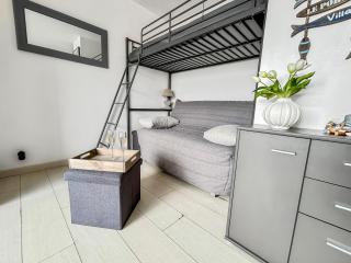 Manon's Studio Vue Mer, Grand Balcon et Parking - 1