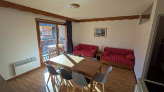 Appartement 4 pièces pour 6-8 personnes, 3 chambres, 2 canapés-lit double dans le salon, au pied des pistes et piscine l'été, wifi fibre - 4