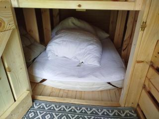 Schlaffass Natursee-Chalet mit Sanitärfass - 5