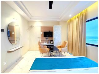 Beachfront Hotel JSR Dreamland Near Jagannath Temple - Lift # Wifi-Parking and Restaurant Facilities # All Room Sea View With Attached Balcony - Top Rated Four Star Seabeach Hotel - 6