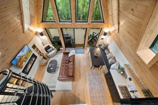 Alpine A-Frame at Calm Ridge Treehouses - 2