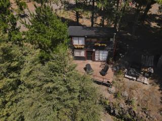 Cabaña con terraza vista al río - 6