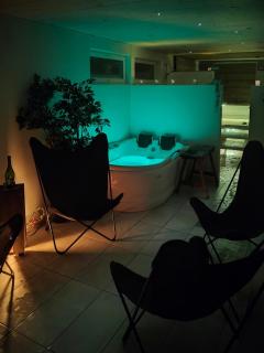 The other side of the CLT semi-detached house, with a separate SPA - 2