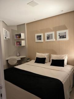 Apartamento ondina circuito carnaval decorado Cama king - 6