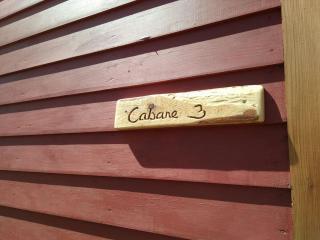 Red wooden cabin 5 pers Bedobled - 3