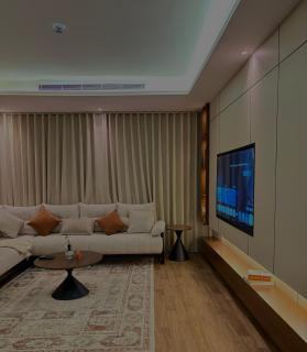 شقه غرفه و صاله حي الملقا - نورسين - 5