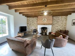 Maison familiale avec babyfoot et piscine chauffée - FR-1-426-597 - 1