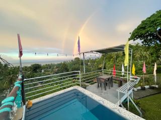 Island samal overlooking view house with swimming pools - 8