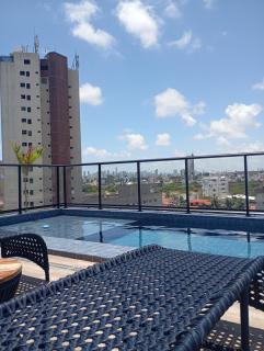 Flat com piscina na cobertura em Intermares - 0