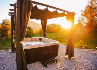 Zachód Beskidu domek z Jacuzzi na wyłączność - 7