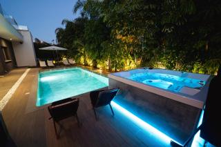 TG NEW Luxury Private Resort & SPA Villas - Heated Salty Swimming Pool, Outdoor Jacuzzi, Sauna, Exotic Garden - 0