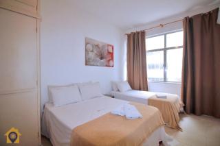 Apto 20m da Praia de COPACABANA: 2 quartos - 3