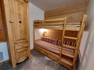Appartement 2 pièces à Valmorel avec animaux acceptés et balcon, proche des pistes - FR-1-356-372 - 2