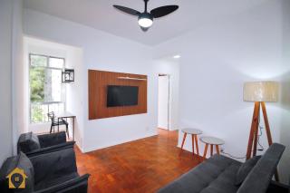 300m da praia: Conforto e localização no Leme - 0