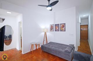 300m da praia: Conforto e localização no Leme - 1