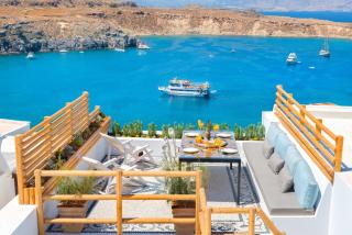 Lindos Shore Summer House with Jacuzzi and sea view !!! - Lindos - 0