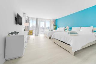 6th Floor Studio ON Beach with Parking at ESJ - 0