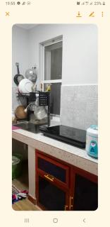 Ban Sokluy bigger AC apartment 1-2pax including kitchen living office space - 5