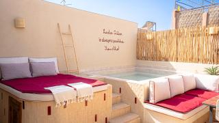Private Riad Loulou Zitoun - rooftops - 2 pools - 4 rooms - 6