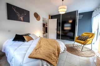 Gîte Le repaire du faon-4 étoiles-12 pers-filet mezzanine-lit cabane - 8