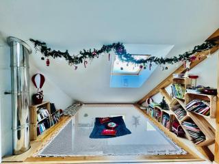 Gîte Le repaire du faon-4 étoiles-12 pers-filet mezzanine-lit cabane - 0