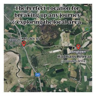 Hadrians Retreat, Cosy 1 Bed Flat - near M6 Jct45, A75, Gretna & Carlisle - 3