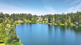 Lake Waterfront Craftsman Modern - 1