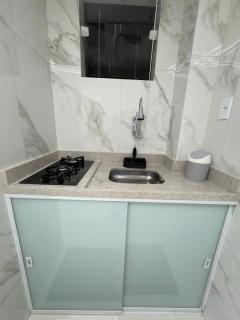 Vista Lateral Mar 2 Minutos da Praia AS76-305 - 7