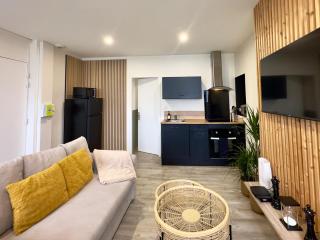 Idéal couples & pro - Patio extérieur- Proche centre ville et gare - Promenade au bord de la Charente - Parking à proximité - Wifi très haut debit - Équipement premium -Netflix - Angulema - 8