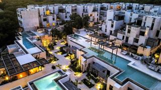 Jacuzzi private terrace in Gran Tulum apartment - 0