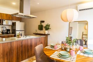 Jacuzzi private terrace in Gran Tulum apartment - 6