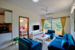 Cozy 2BHK Pool Apartment in candolim - 2