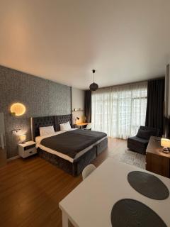 Вид на закат, море и бассейн - 5