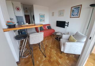 200 m village de Noël résidence calme parking studio 4 couchages vue mer magnifique - 7