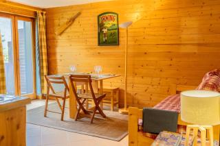 Jardin d'hiver A #1Bis - 5 guests - Ski in - Ski out - 9